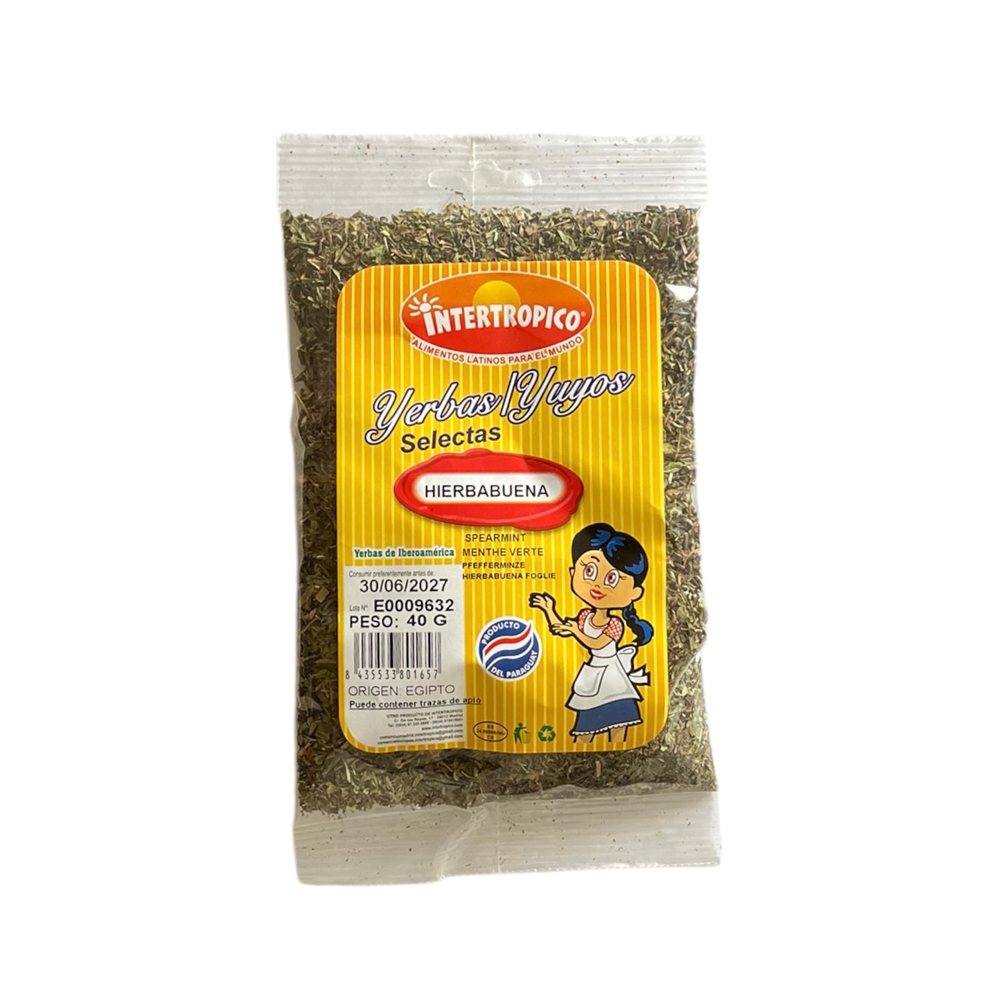 Hierbabuena 40g | Hierbas Naturales
