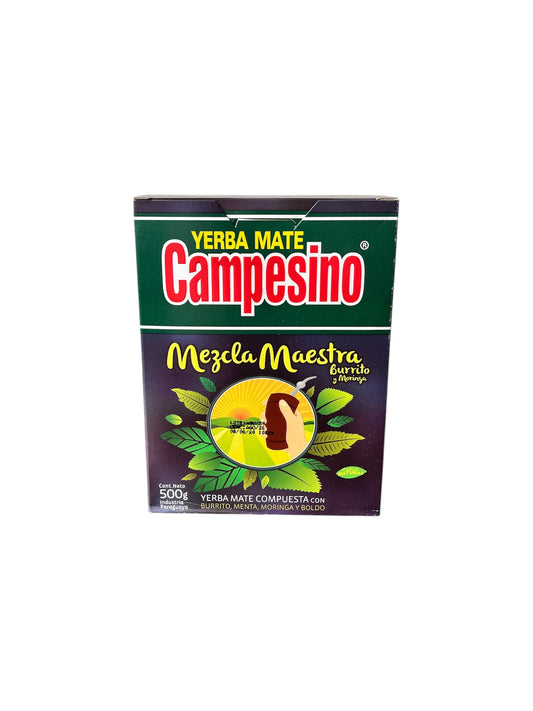 Campesino Mezcla Maestra Burrito y Moringa 500g | Yerba Mate