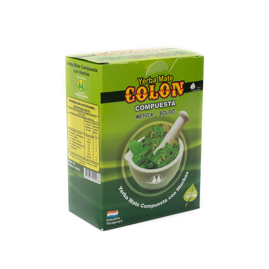 Colon Compuesta Menta & Boldo 500g | Yerba Mate