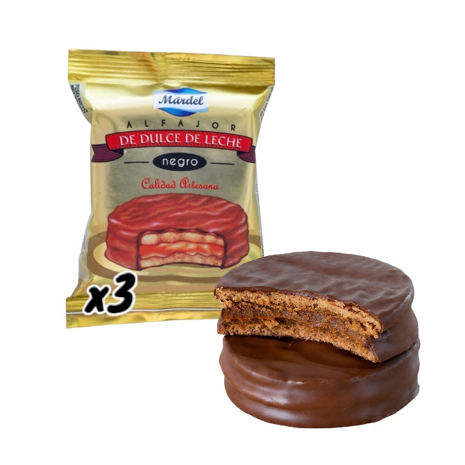 Mardel Chocolate Negro 3 Uds | Alfajores